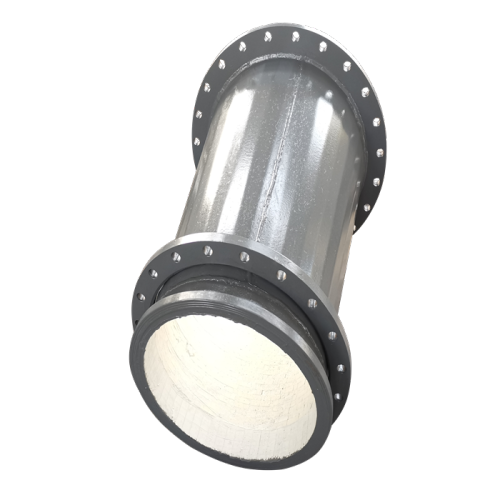 Tubo resistente all&#39;usura composita foderata in ceramica allumina